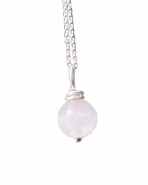 HALSBAND ROSENKVARTS