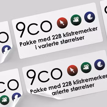 Klistremerke pakke