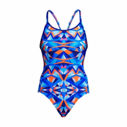 Funkita Baddräkt Mad Mirror Diamond Back