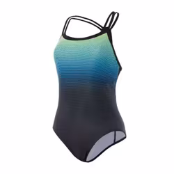 Speedo Baddräkt Hydrosense Printed Blue