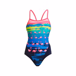 Funkita Baddräkt Flamingo Flood Single Strap