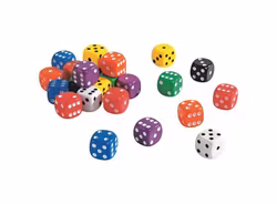 25st Tärningar för lek & spel