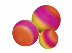 Regnbågsboll 21cm