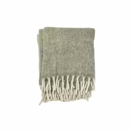 Pläd Morgan Ljusgrön