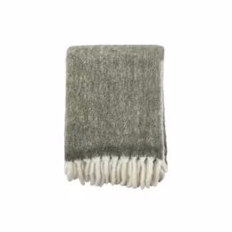 Pläd Morgan Mörkgrön