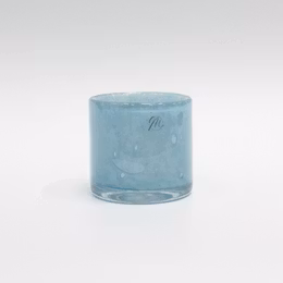 Ljuslykta UNIK Cylinder Ljusblå