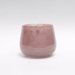 Ljuslykta UNIK Droppe Ljusrosa Melerad