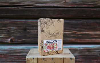 Hallon - Smaksatt äppelmust