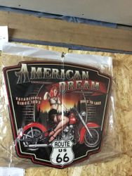 American dream route 66 Plåtskylt
