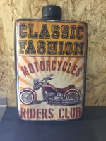 Väggdekal metall Motorcycle riders club