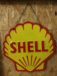Shell plåtskylt