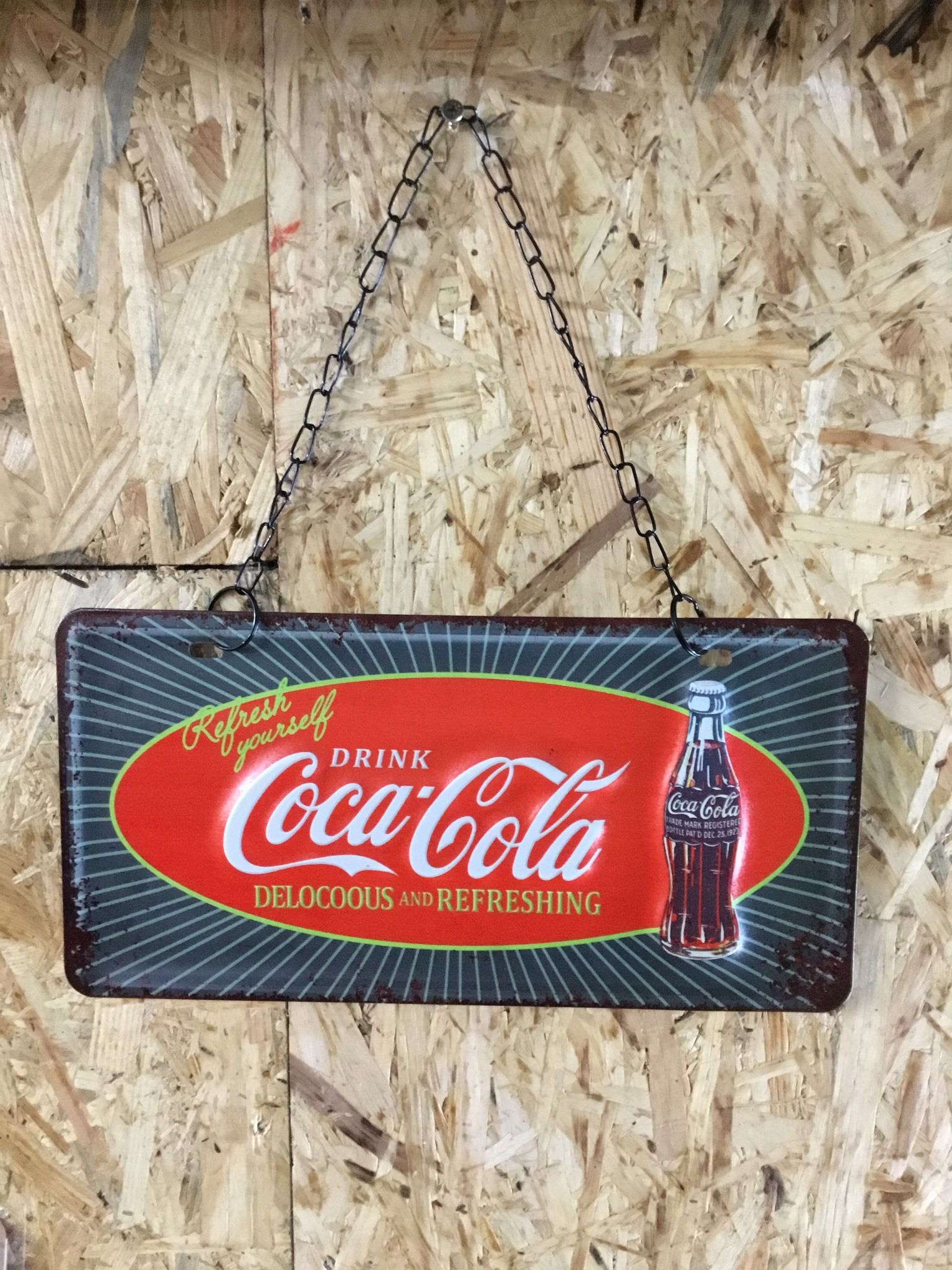 Coca Cola skylt