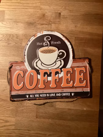 Hot fresh coffee