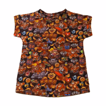 T-skjorte str. 134 donkeykong