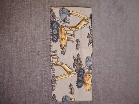 Ullpannebånd store maskiner grå
