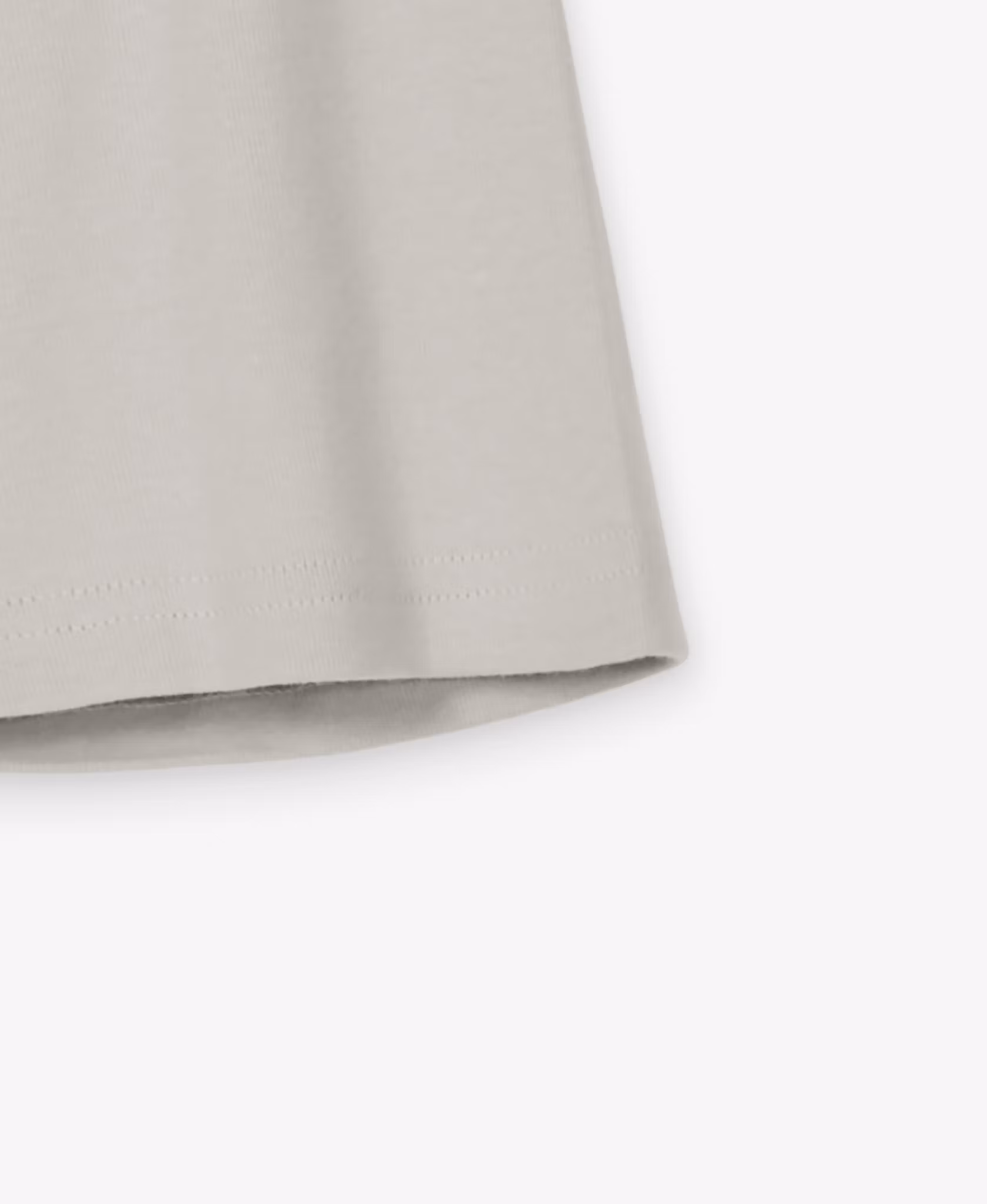 Trikåpyjamas kortärmad grå