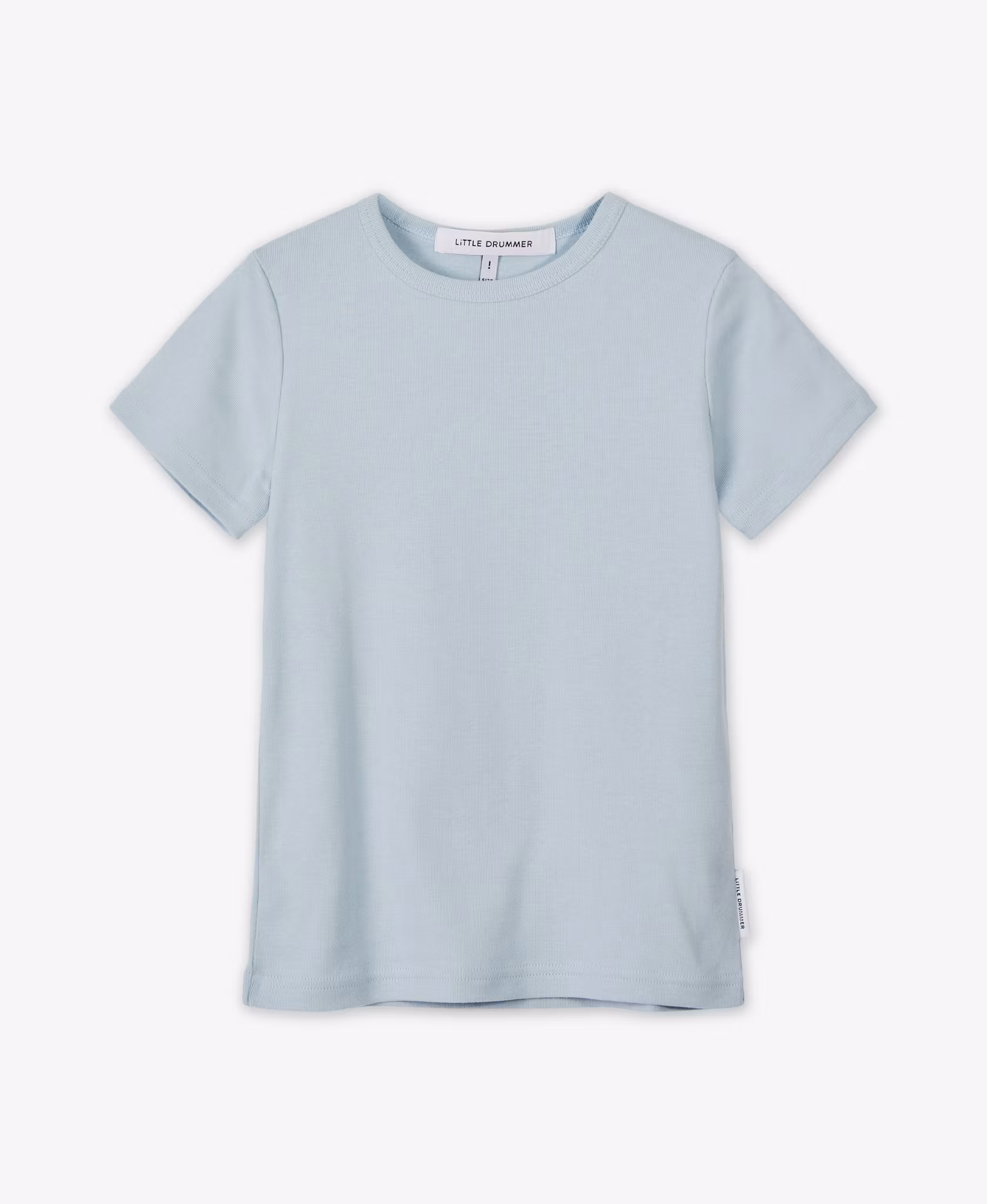Trikåpyjamas kortärmad blå