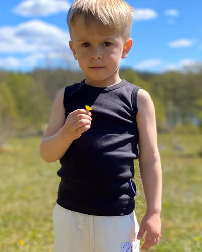 Foxie Tank Top Svart