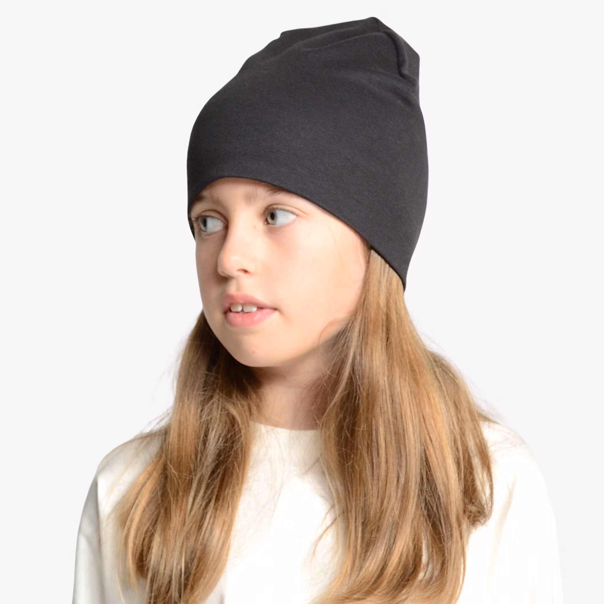 Mössa & Halsduk Svart