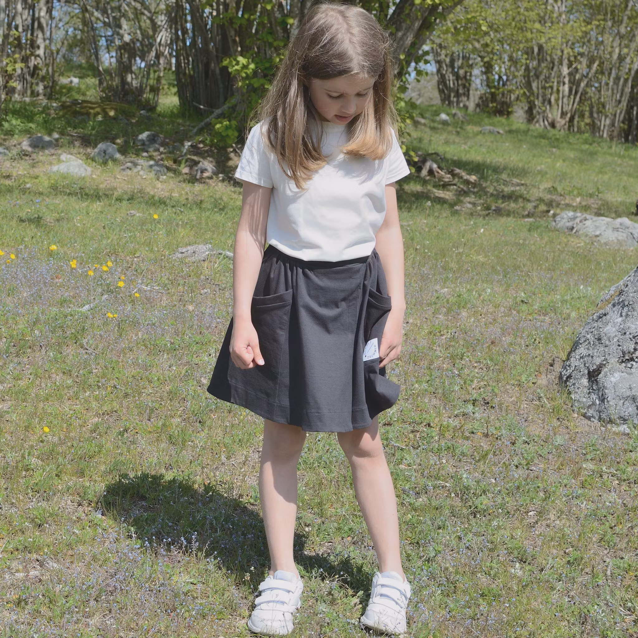 Rumi skirt svart