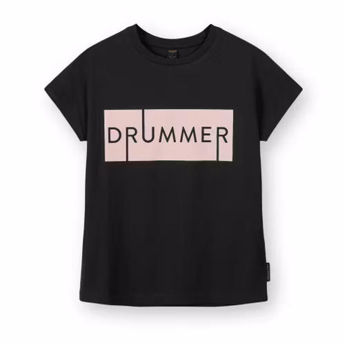 Drummer Tee Svart