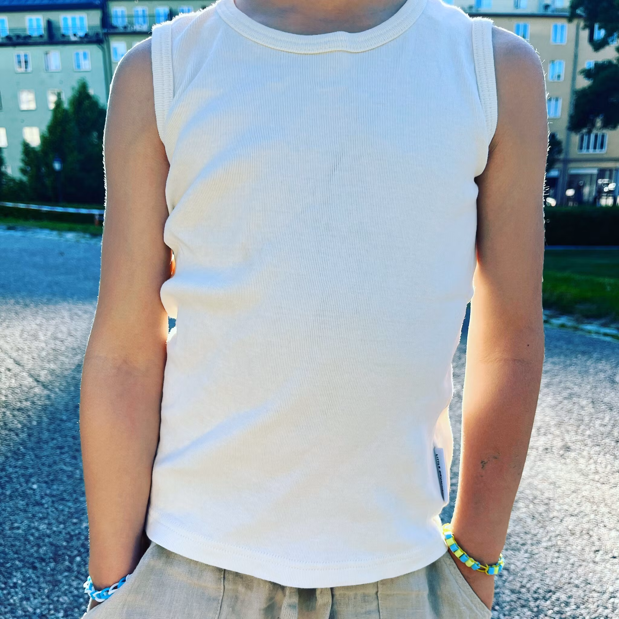 Foxie Tank Top Vit