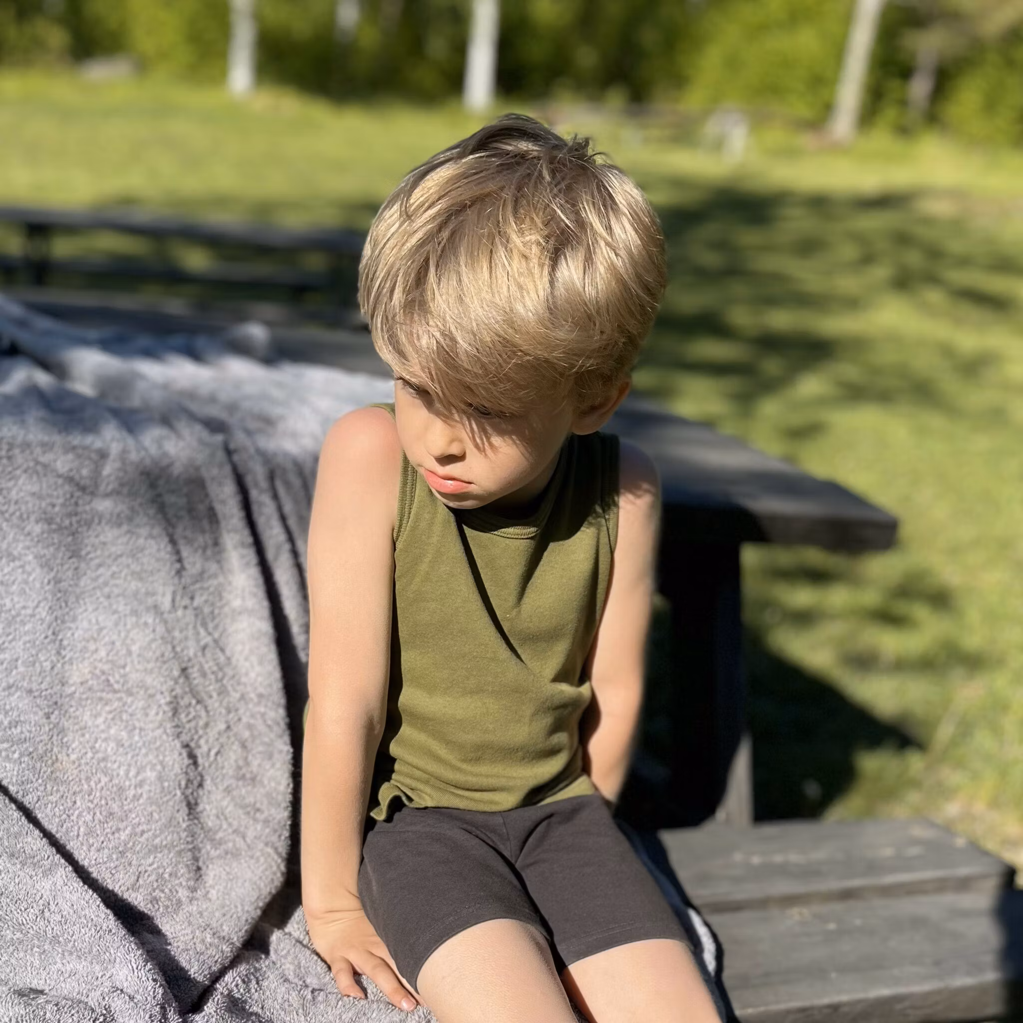 Foxie Tank Top Grön