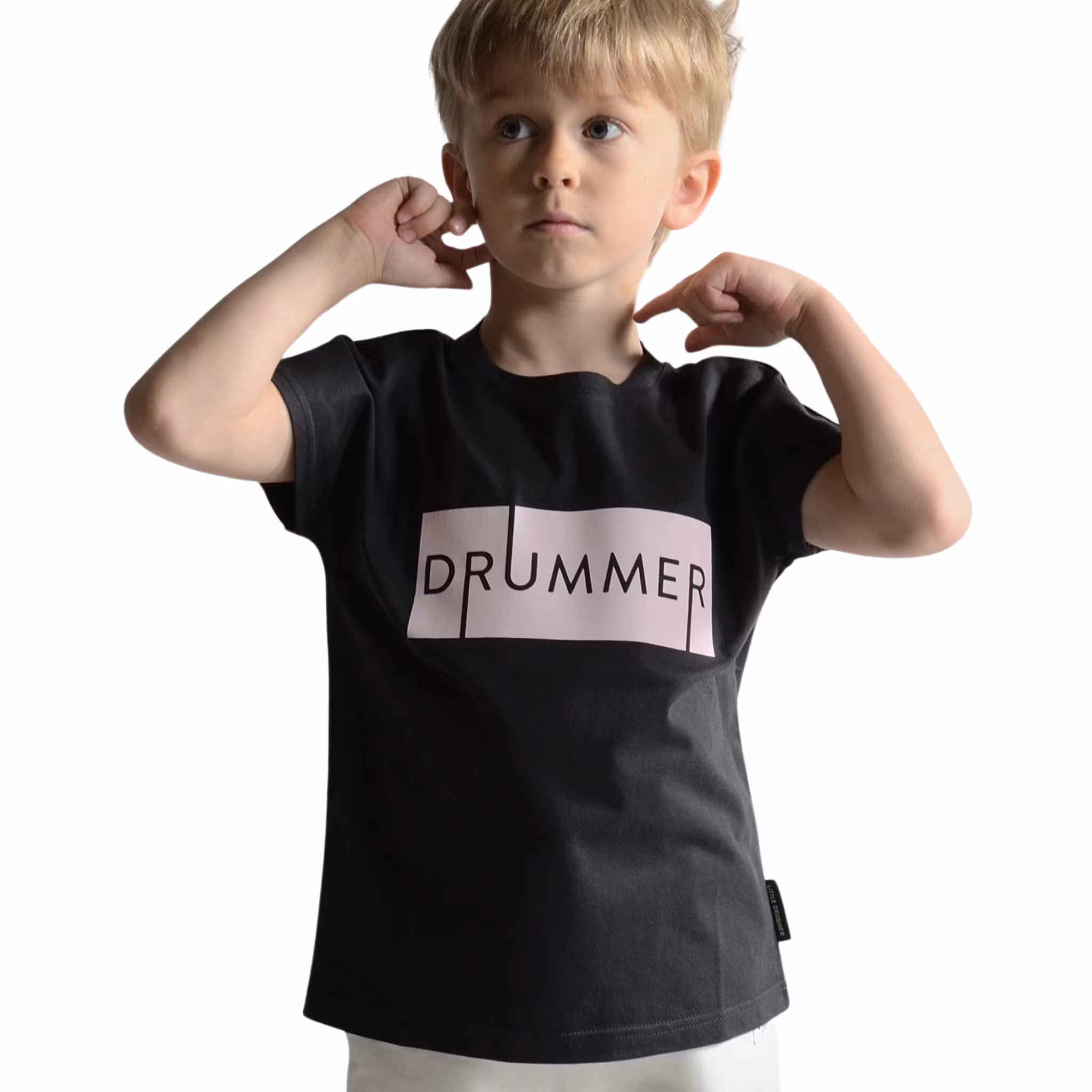 Drummer Tee Svart