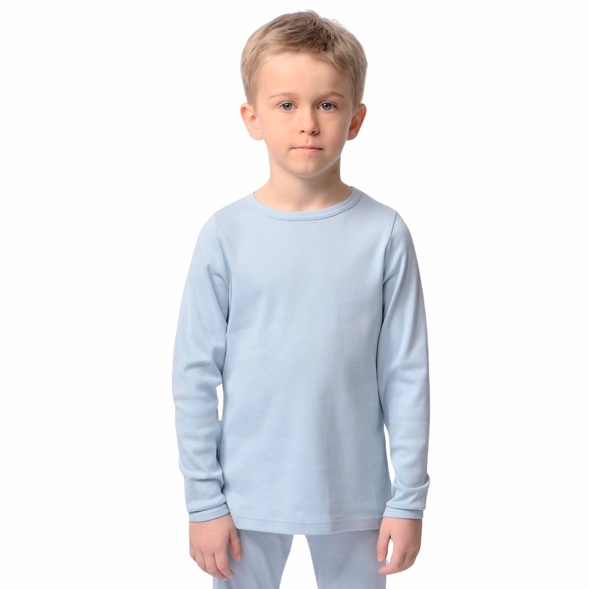 Pyjamas set långärmad blå
