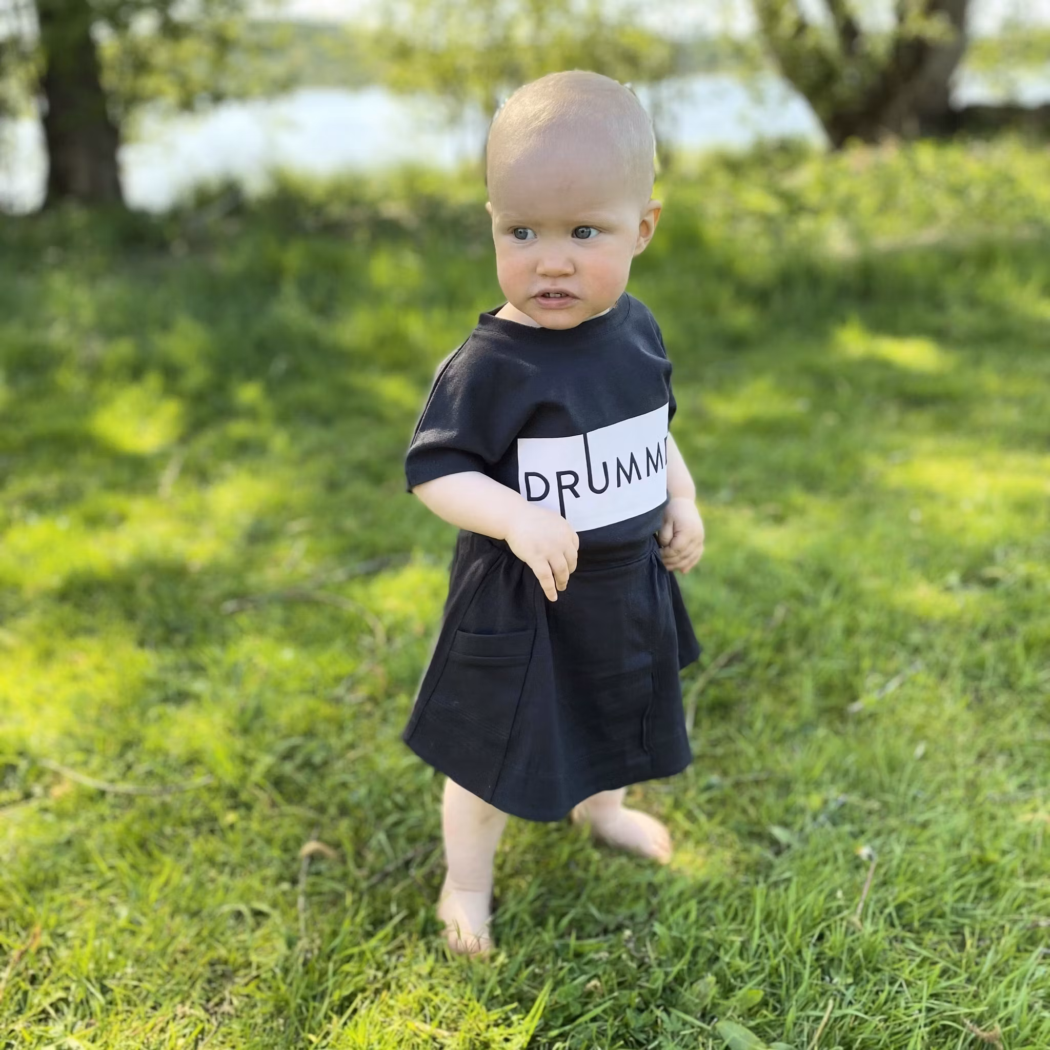 Drummer Tee Svart