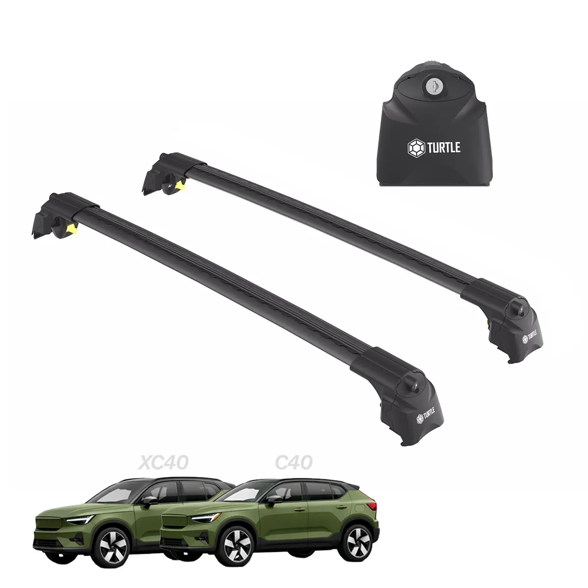Turtle AIR Roof Rack – fits Volvo XC40 & EX40 (2018–) - ASKDESIGN