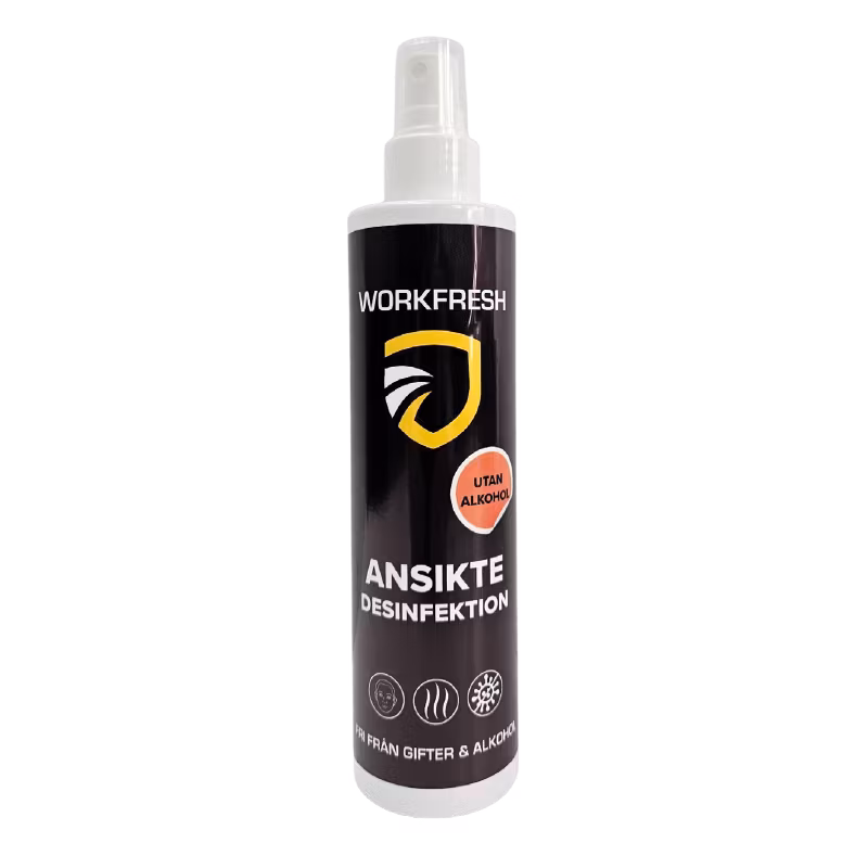 Workfresh Ansikte Desinfektion