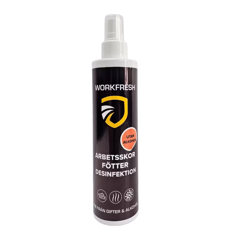 Workfresh Arbetsskor & Fötter Desinfektion