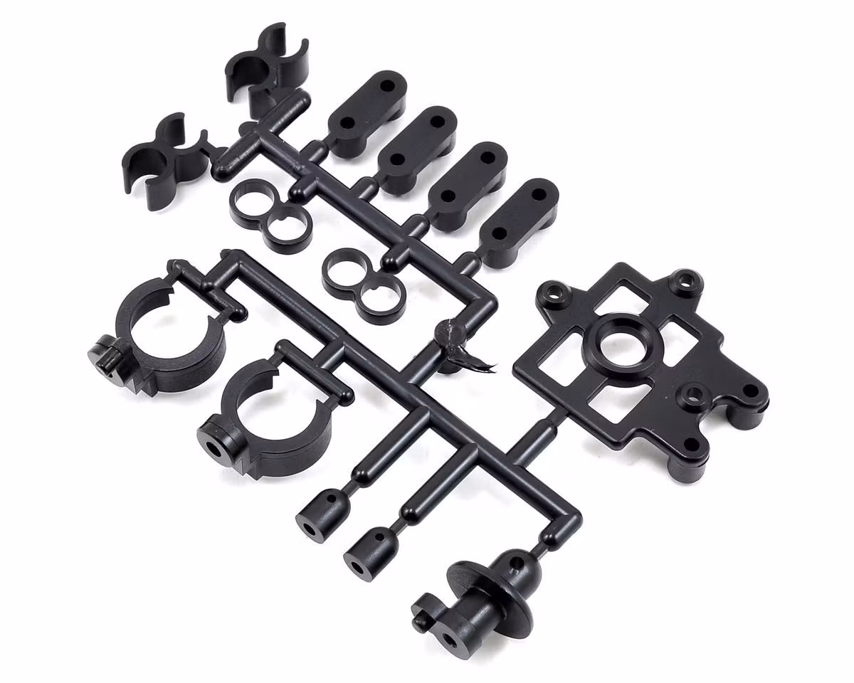 Kyosho IF453B Karosseristöd Transponderhållare Set Inferno MP9 TKI4 MP10
