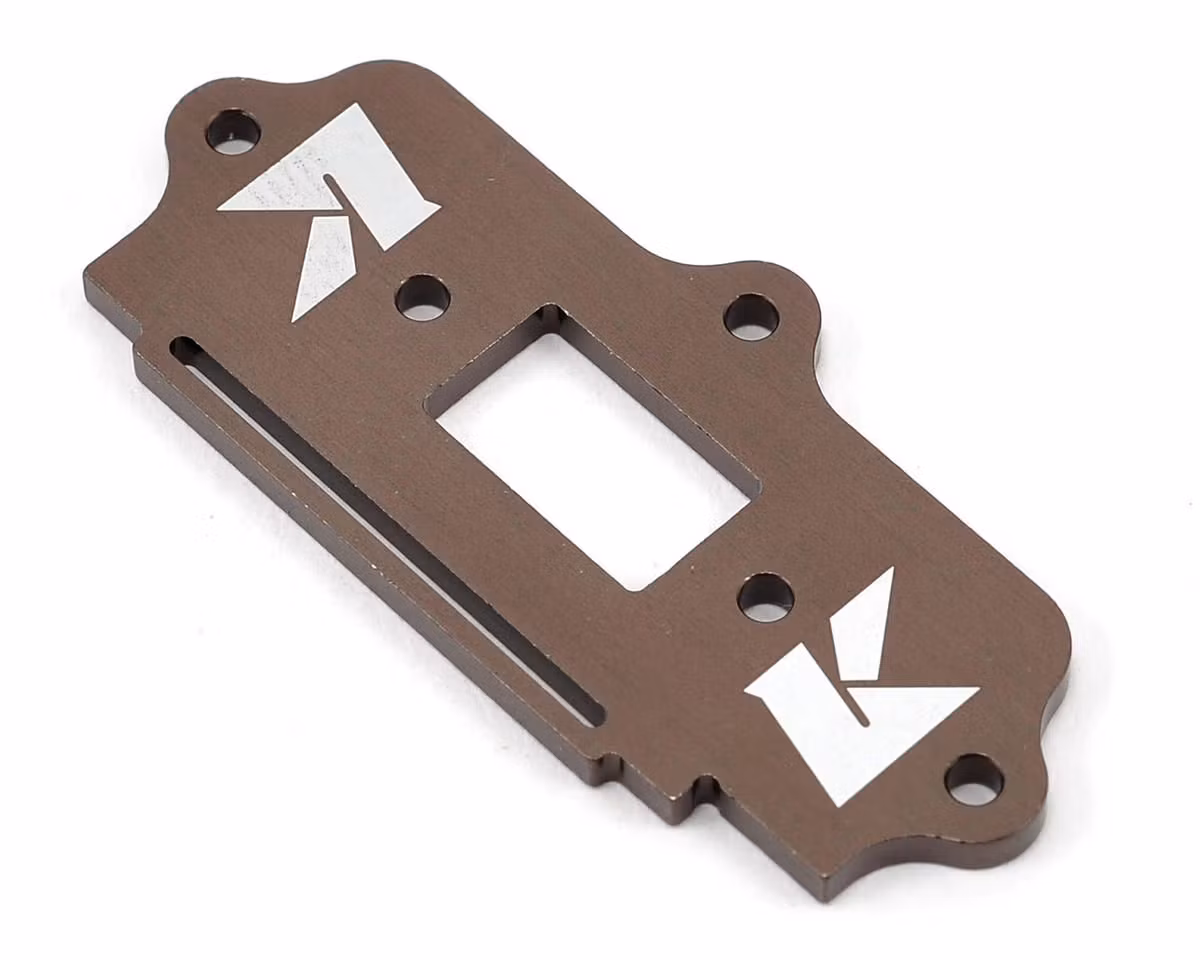 Kyosho IFW428 Aluminiumplatta Strömbrytare Standard Gunmetal MP9 TKI3 MP10