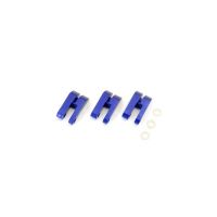 Kyosho IFW136 Aluminium Clutch Shoe Set - Blue (3 Shoe Type)