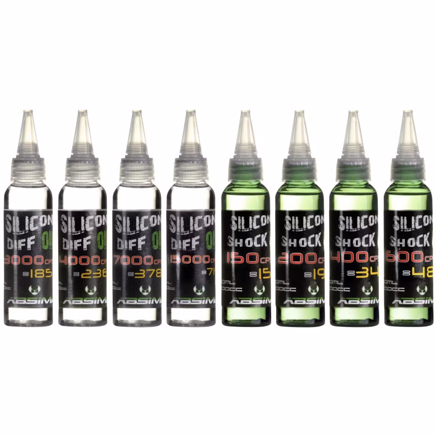 Absima Silikonolja 500CPS / 41WT - 60ml