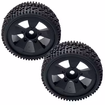 Absima Torch Truggy 1/8 Däck på Svarta Fälgar