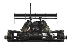HB Racing D8 Race Spec 1/8 Nitro Buggy, Utan Kaross - KIT