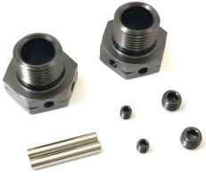 Kyosho IFW625B – Wheel Hub (2 st), Inferno MP9 / MP10, Gun Metal