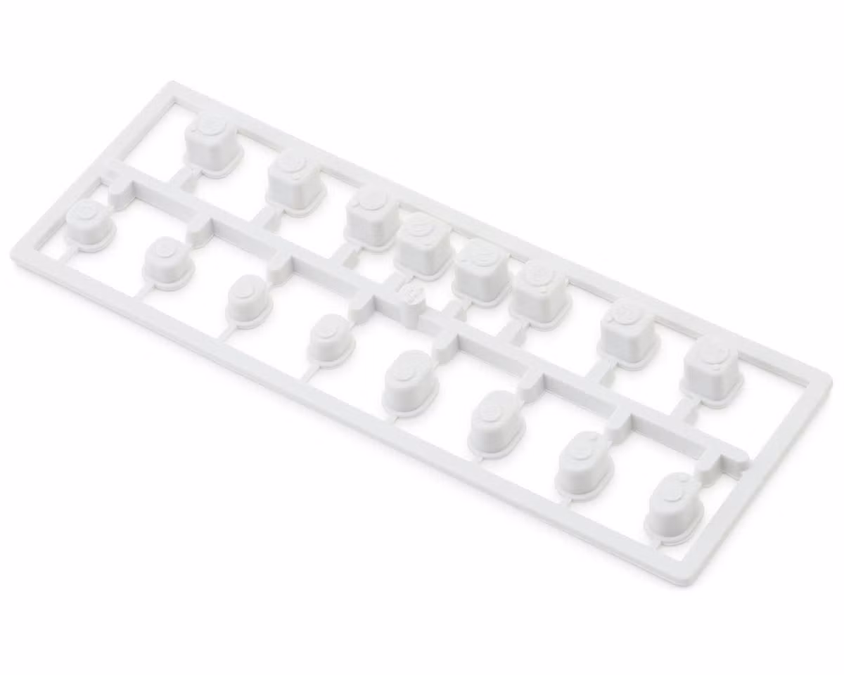 Kyosho IF616WC Suspensionsbussningar Vit 2-3.5° Inferno MP10 MP10e