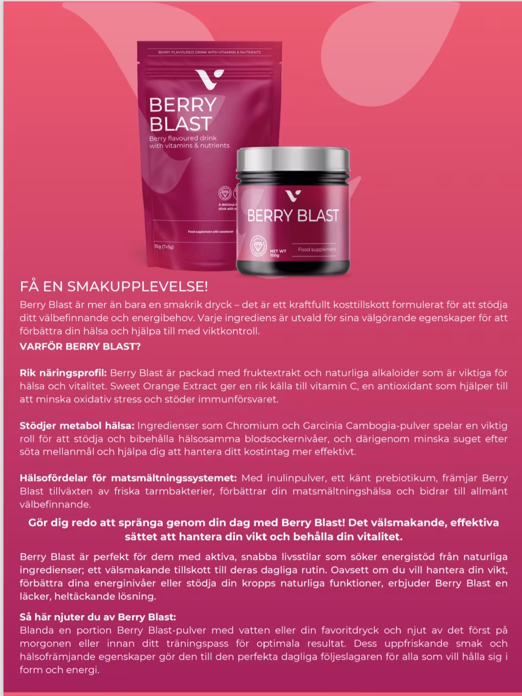 Berry Blast juice