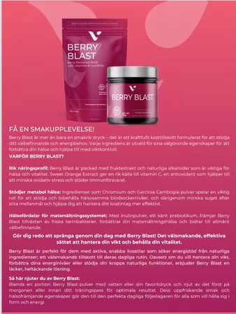 Berry Blast juice