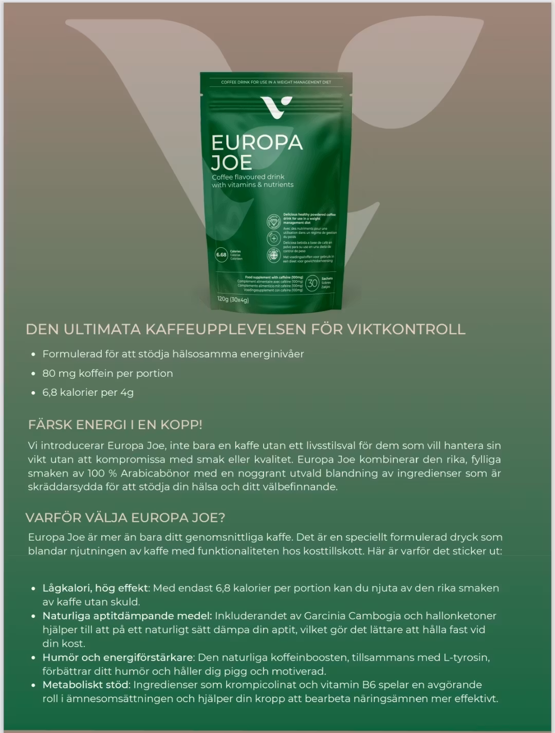 Europa Joe Kaffe