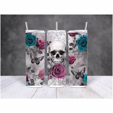 Termosmugg Med Tryck På En Döskalle Vol 3