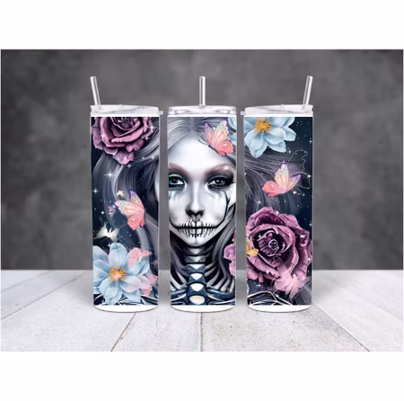 Termosmugg Med Tryck På En Zombi