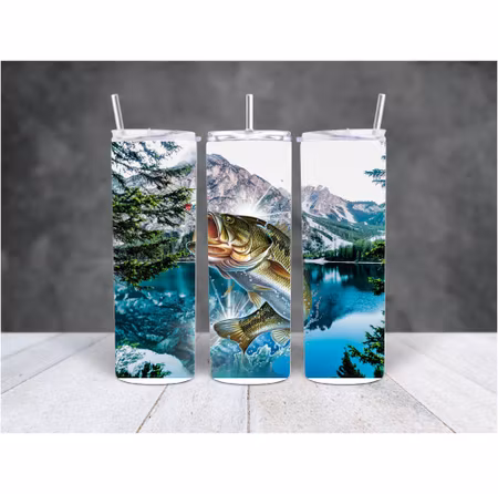 Termosmugg Med Tryck På En Fisk Vol 1