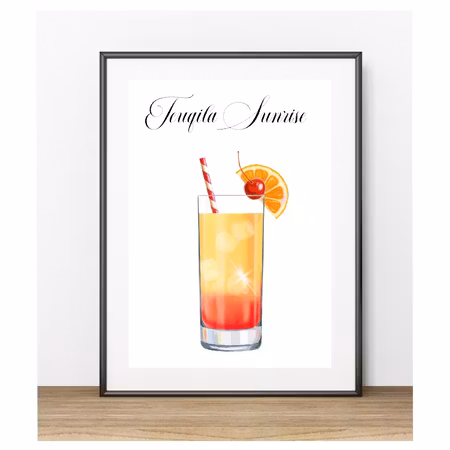 Posters Drink Teuqila Sun