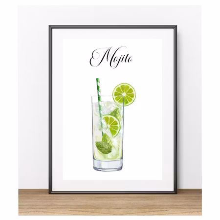 Posters Drink Mojito