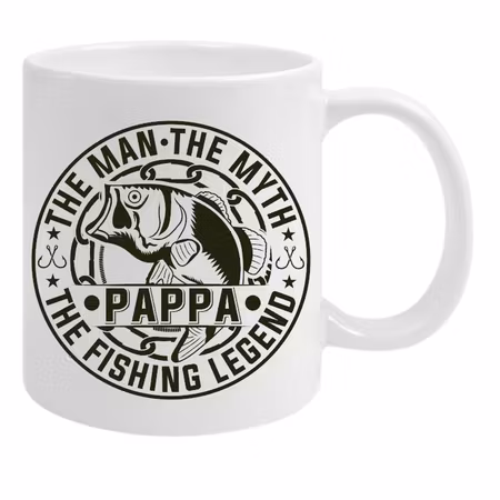 Mugg The Man The Myth The Fishing Legend Pappa